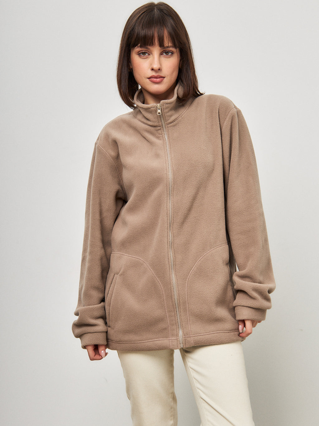 OXGN ESSENTIAL FLEECE JACKET