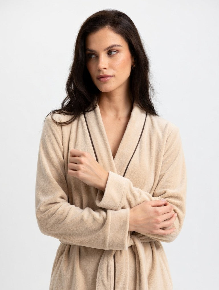 OXGN Soft Knit Maxi Robe