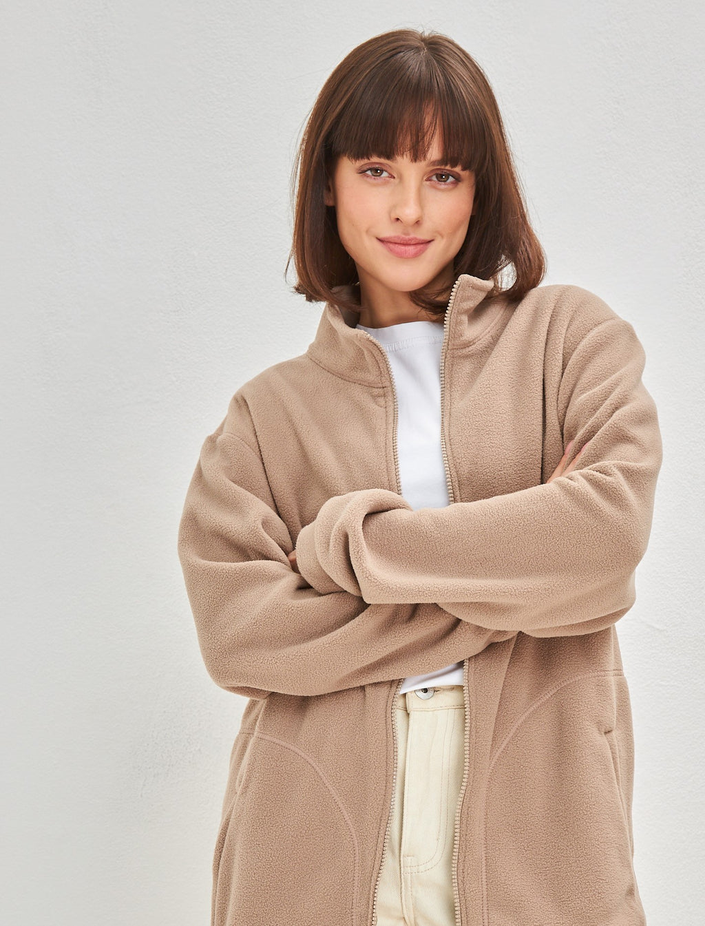 OXGN ESSENTIAL FLEECE JACKET