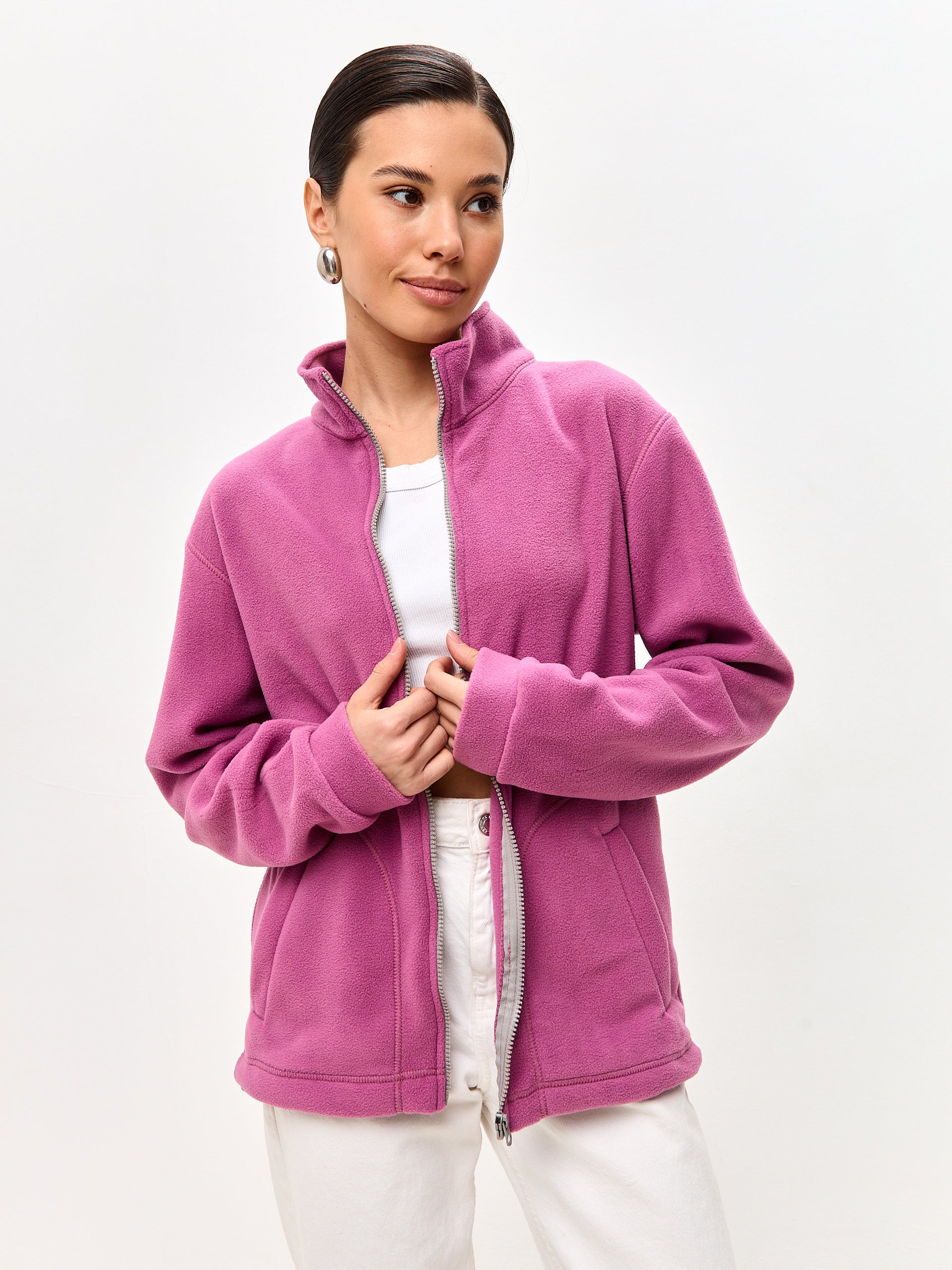 OXGN ESSENTIAL FLEECE JACKET