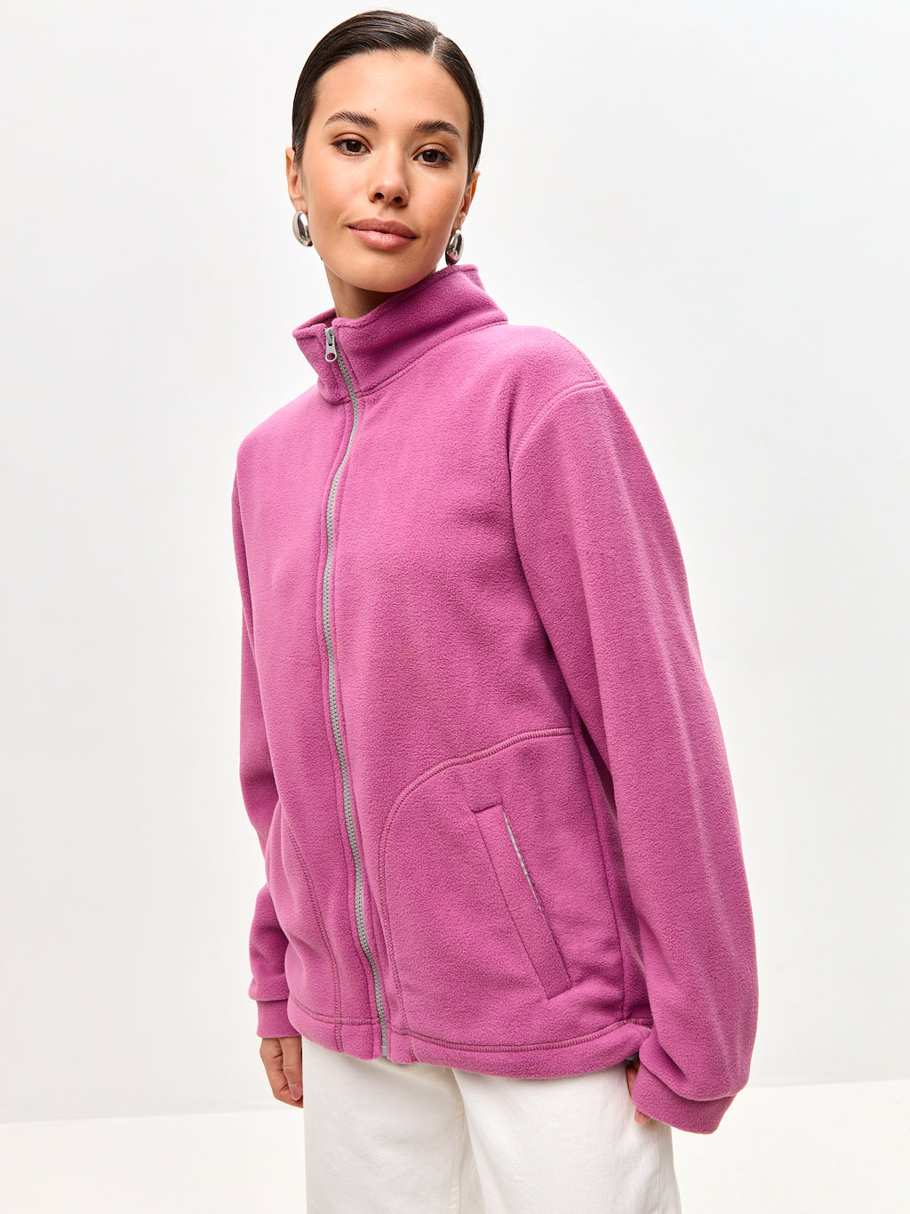 OXGN ESSENTIAL FLEECE JACKET