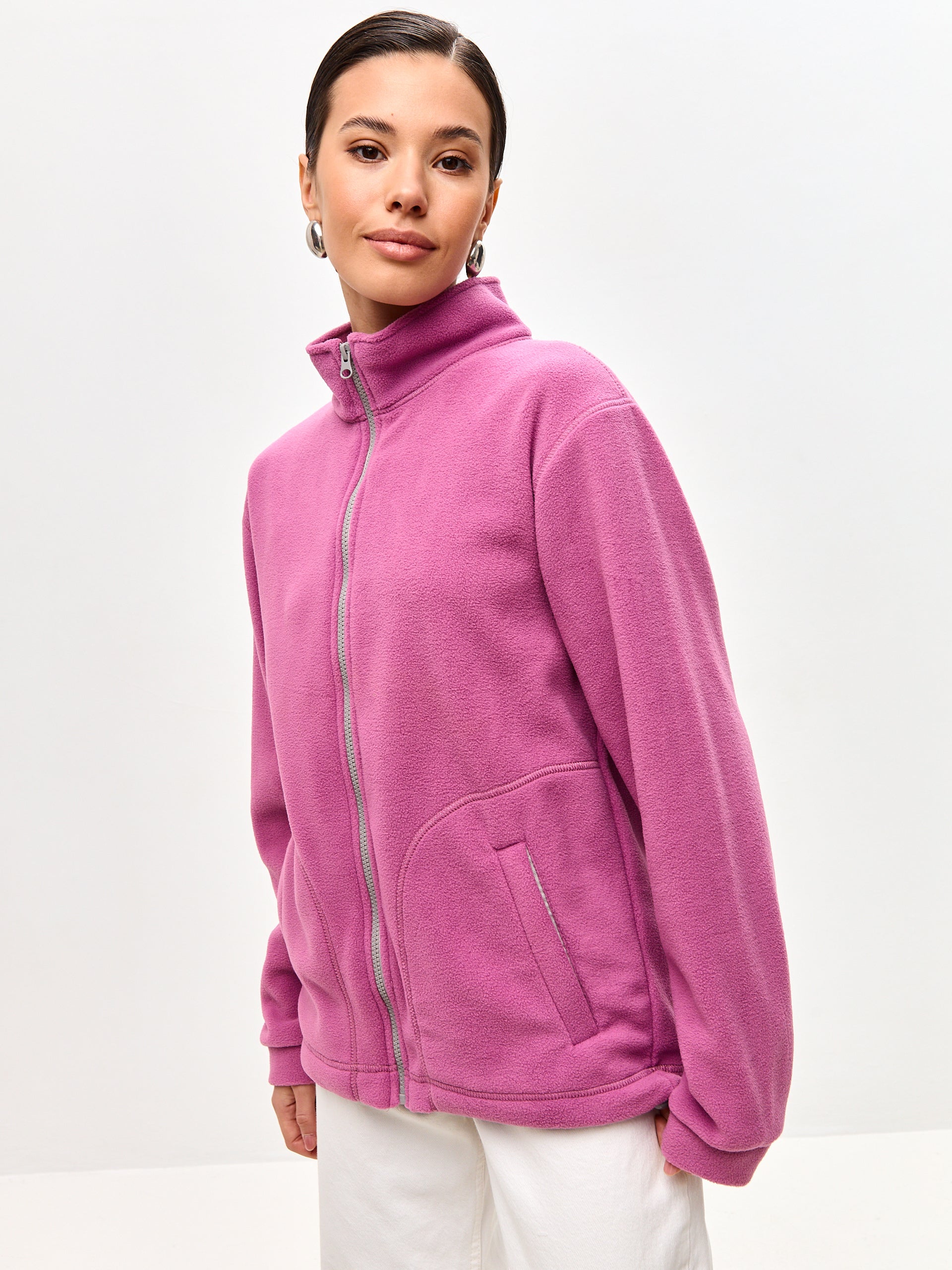 OXGN ESSENTIAL FLEECE JACKET