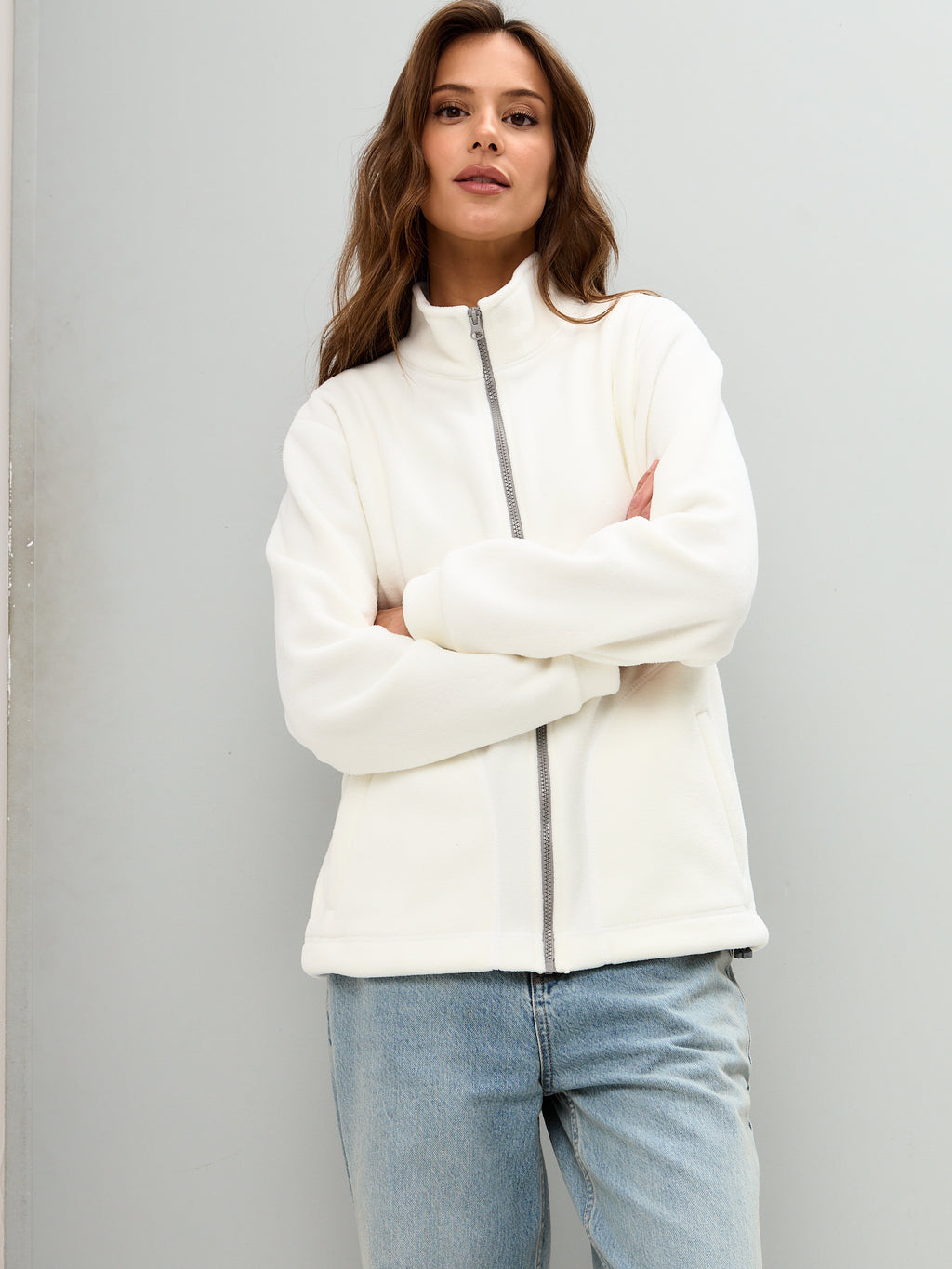 OXGN ESSENTIAL FLEECE JACKET