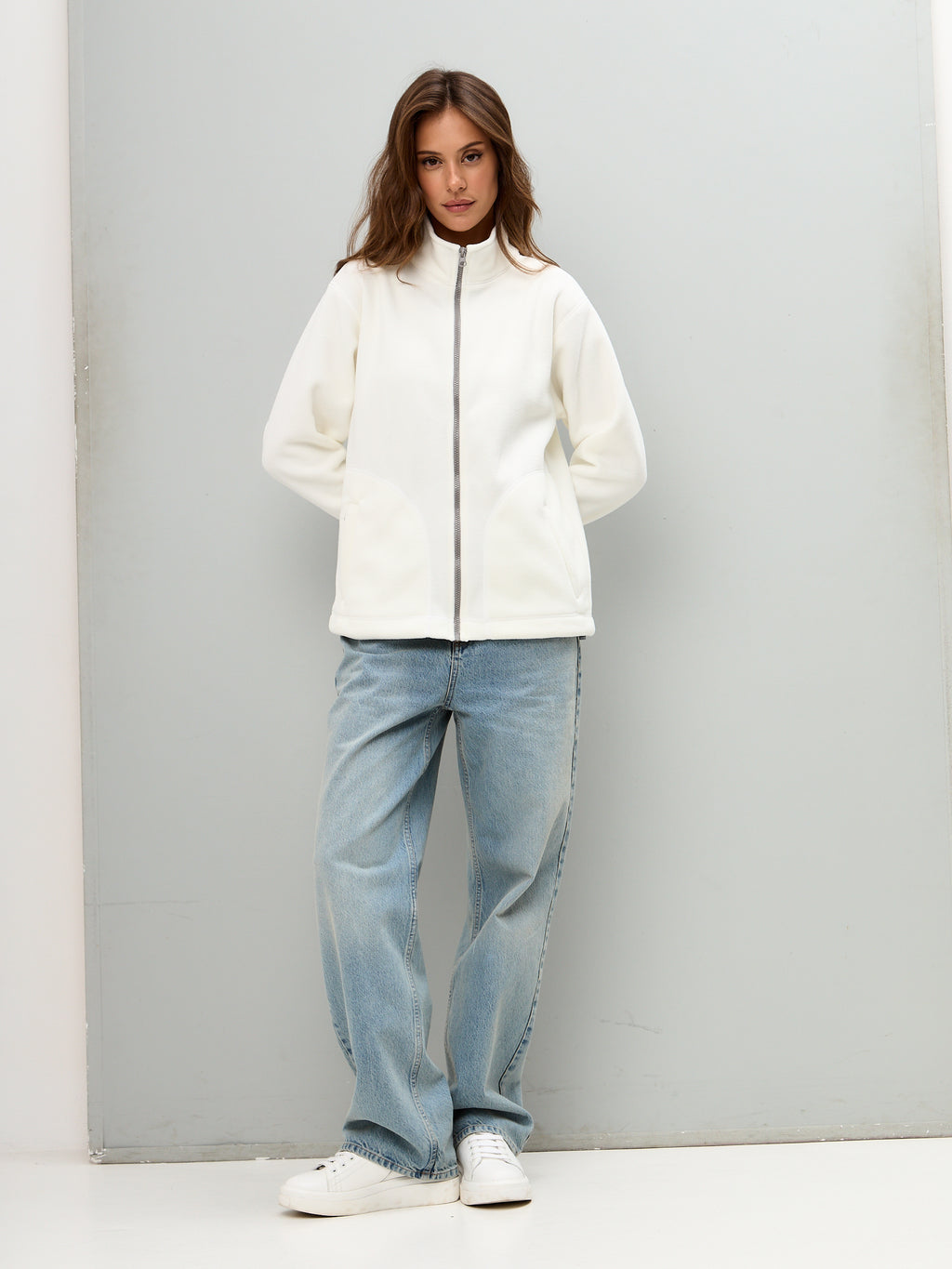 OXGN ESSENTIAL FLEECE JACKET
