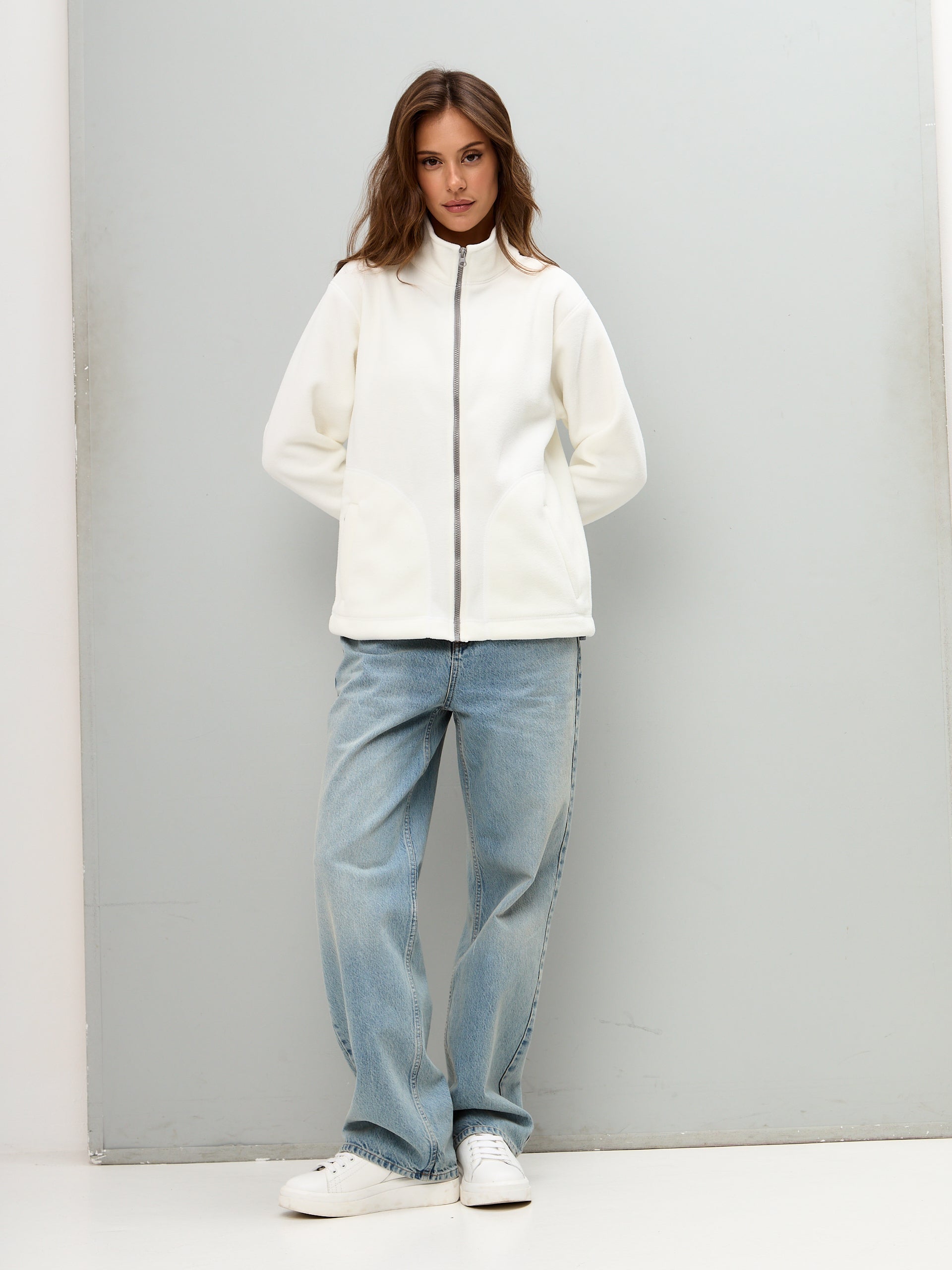 OXGN ESSENTIAL FLEECE JACKET