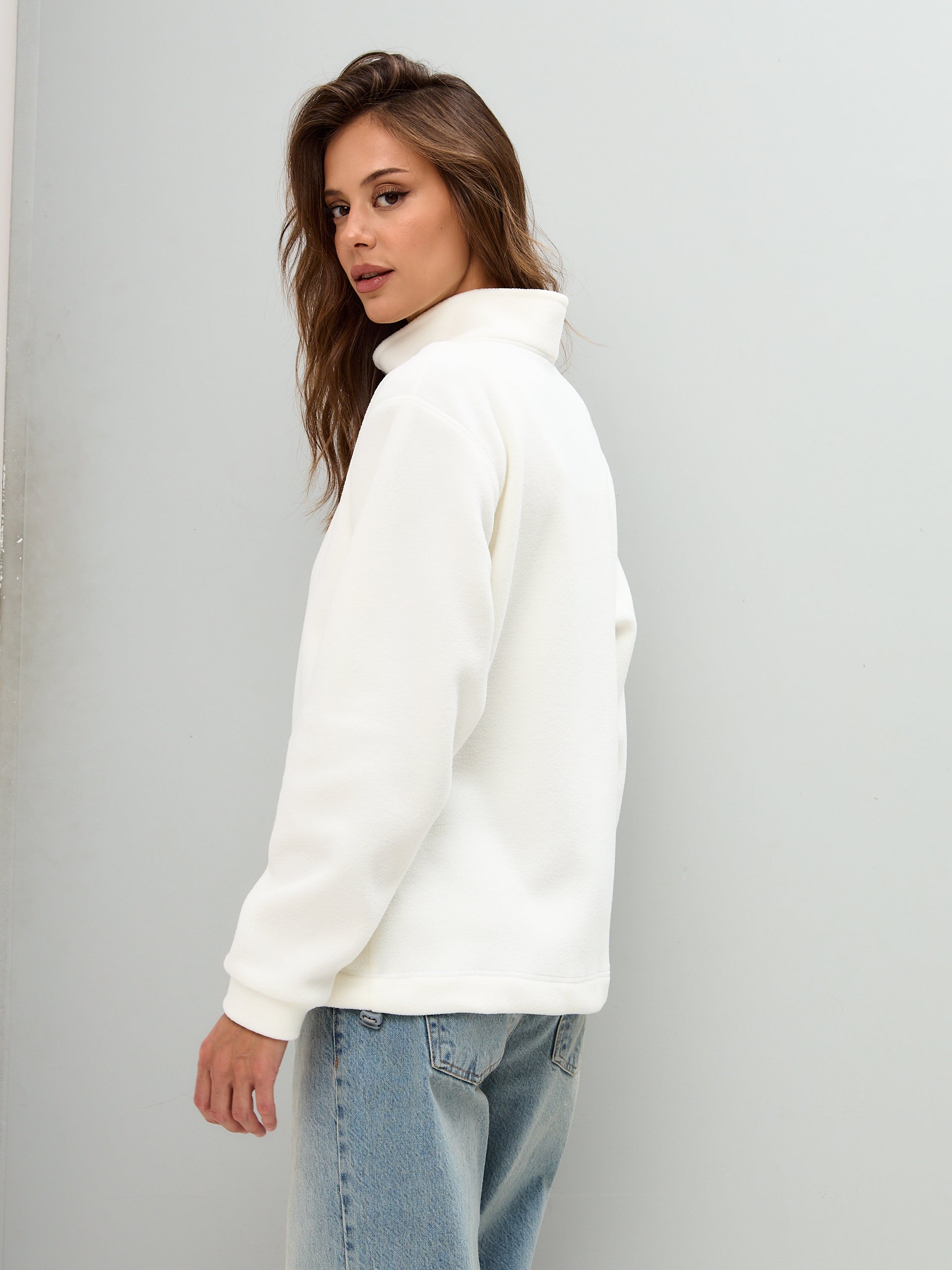 OXGN ESSENTIAL FLEECE JACKET