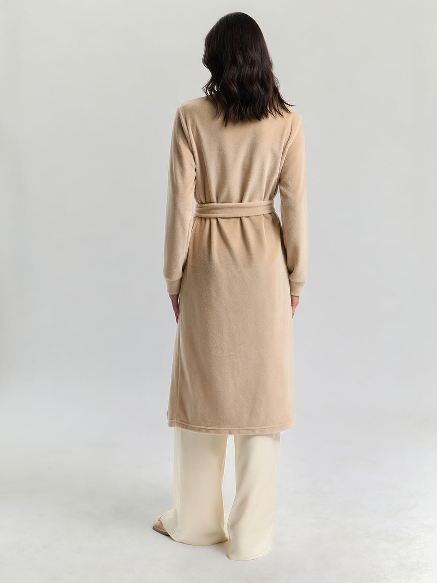 OXGN Soft Knit Maxi Robe